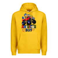 Lemon All American Boy 4th july Premium Hoodie - CowGirlArtShop