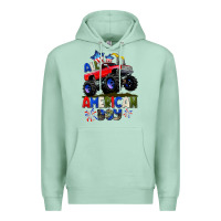 Seafoam All American Boy 4th july Premium Hoodie - CowGirlArtShop