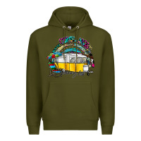 Army Green camp more worry less Premium Hoodie - SublimationCraftShop