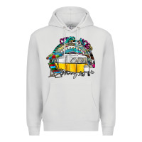 Dove Grey camp more worry less Premium Hoodie - SublimationCraftShop