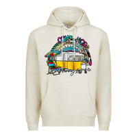 Oatmeal Heather camp more worry less Premium Hoodie - SublimationCraftShop