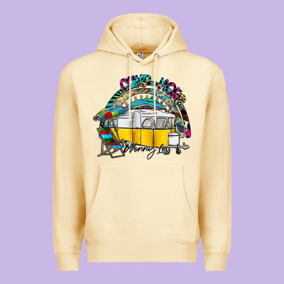 Camp More Worry Less Premium Hoodie Designed By Sublimationcraftshop