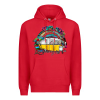 Red camp more worry less Premium Hoodie - SublimationCraftShop