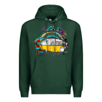 Sports Green camp more worry less Premium Hoodie - SublimationCraftShop