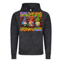 Vintage Black autism gnomes Vintage Hoodie - AdoDesignShop
