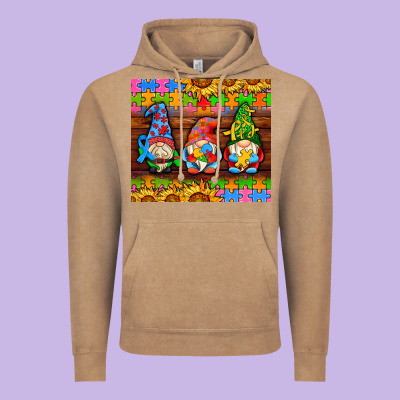 Autism Gnomes Vintage Hoodie Designed By Adodesignshop