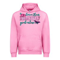 Fuchsia Pink leave them broadway girls alone Urban Hoodie - HRA Design Shop