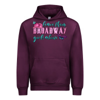 Mauve Wine leave them broadway girls alone Urban Hoodie - HRA Design Shop