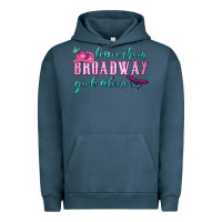 Pigment Midnight Navy leave them broadway girls alone Urban Hoodie - HRA Design Shop