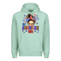 Seafoam All American girl Premium Hoodie - Neo Western