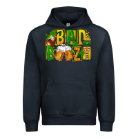 Navy bad boozy st patricks Urban Hoodie - FaDigitalArtStudio