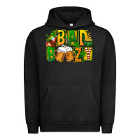 Pigment Black bad boozy st patricks Urban Hoodie - FaDigitalArtStudio