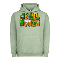 Pigment Oil Green bad boozy st patricks Urban Hoodie - FaDigitalArtStudio
