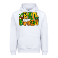 White bad boozy st patricks Urban Hoodie - FaDigitalArtStudio