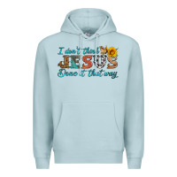 Blue Mist i don't think jesus done it that way Premium Hoodie - HRA Design Shop