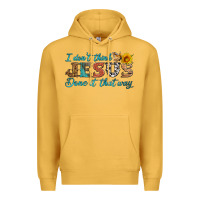 Mustard i don't think jesus done it that way Premium Hoodie - HRA Design Shop