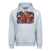 Oh My Stars Chicken 4th Of July Urban Hoodie | Teevron