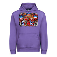 Tulip Oh my stars chicken 4th of july Urban Hoodie - CowGirlArtShop