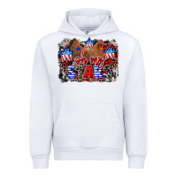 White Oh my stars chicken 4th of july Urban Hoodie - CowGirlArtShop