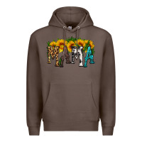 Coffee mama with sunflower Premium Hoodie - HRA Design Shop