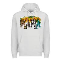 Dove Grey mama with sunflower Premium Hoodie - HRA Design Shop