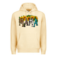 Pina Colada mama with sunflower Premium Hoodie - HRA Design Shop