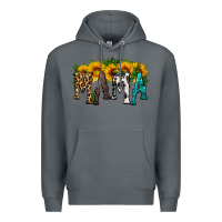 Rock mama with sunflower Premium Hoodie - HRA Design Shop