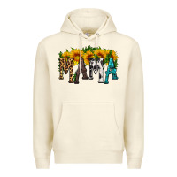Sandshell mama with sunflower Premium Hoodie - HRA Design Shop