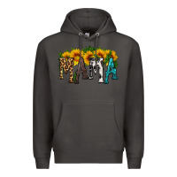 Smoke mama with sunflower Premium Hoodie - HRA Design Shop