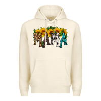 Tofu mama with sunflower Premium Hoodie - HRA Design Shop