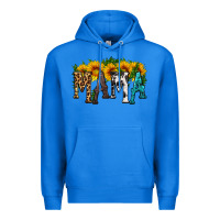 True Royal mama with sunflower Premium Hoodie - HRA Design Shop