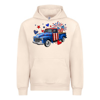 Sandshell 4th of July American flag truck Urban Hoodie - Neo Western