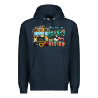 Navy They See Me Rollin' They Waiting Premium Hoodie - CowhideDigitalArt