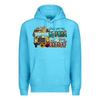 Ocean Blue They See Me Rollin' They Waiting Premium Hoodie - CowhideDigitalArt
