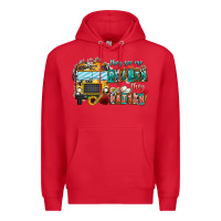 Red They See Me Rollin' They Waiting Premium Hoodie - CowhideDigitalArt