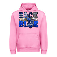 Fuchsia Pink Back to blue 4th of July 4th of july Urban Hoodie - CowGirlArtShop