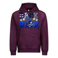 Mauve Wine Back to blue 4th of July 4th of july Urban Hoodie - CowGirlArtShop