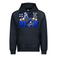 Navy Back to blue 4th of July 4th of july Urban Hoodie - CowGirlArtShop