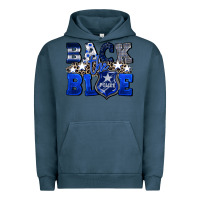 Pigment Midnight Navy Back to blue 4th of July 4th of july Urban Hoodie - CowGirlArtShop