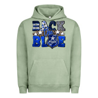 Pigment Oil Green Back to blue 4th of July 4th of july Urban Hoodie - CowGirlArtShop