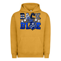 Pigment Peanut Butter Back to blue 4th of July 4th of july Urban Hoodie - CowGirlArtShop