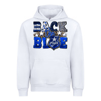White Back to blue 4th of July 4th of july Urban Hoodie - CowGirlArtShop