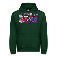 Forest Green 4th of July coffee drinks Urban Hoodie - Neo Western