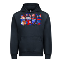Navy 4th of July coffee drinks Urban Hoodie - Neo Western