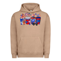 Pigment Burro 4th of July coffee drinks Urban Hoodie - Neo Western