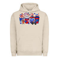 Pigment French Oak 4th of July coffee drinks Urban Hoodie - Neo Western