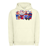 Pigment Pistachio 4th of July coffee drinks Urban Hoodie - Neo Western