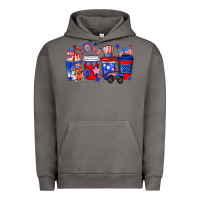 Pigment Tornado 4th of July coffee drinks Urban Hoodie - Neo Western