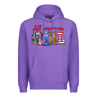 Purple All American girl Premium Hoodie - Neo Western