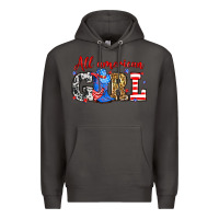 Smoke All American girl Premium Hoodie - Neo Western